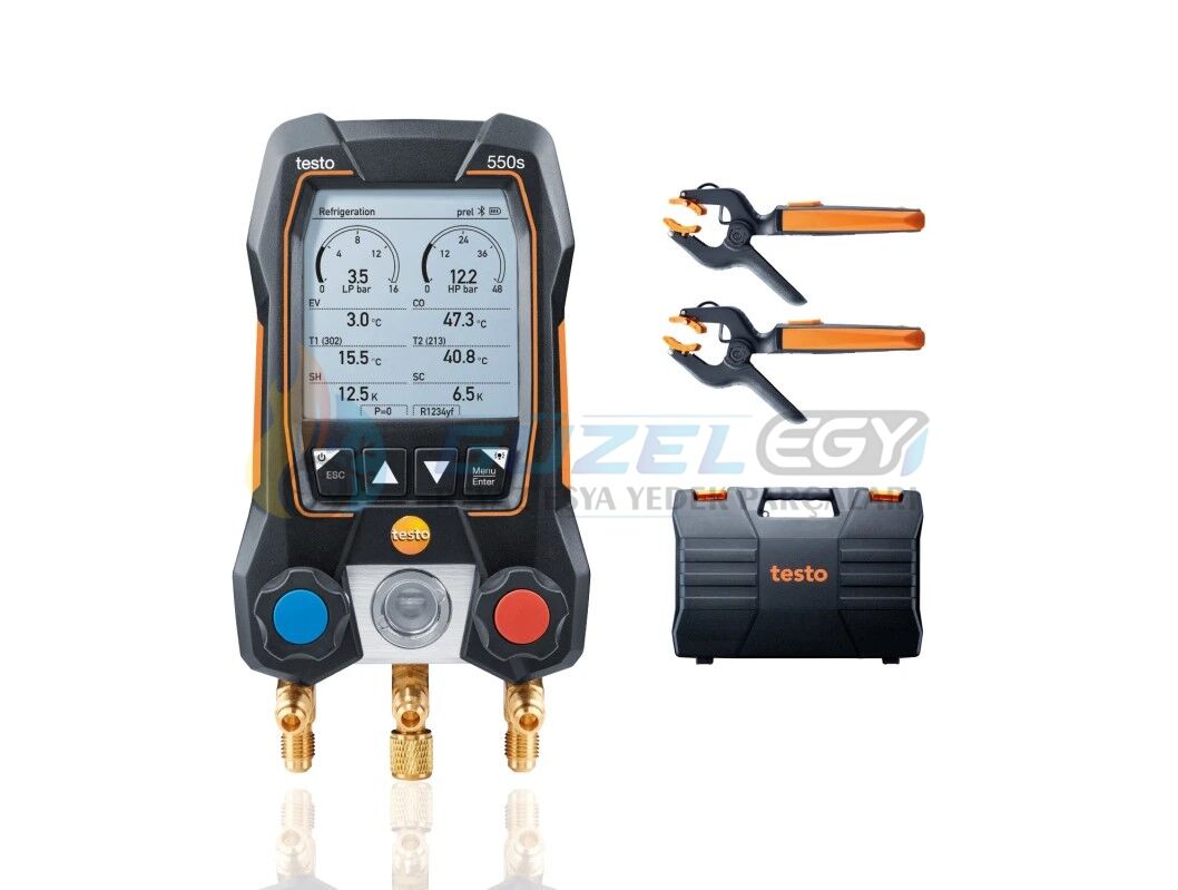 TESTO 550S DİJİTAL MANİFOLD