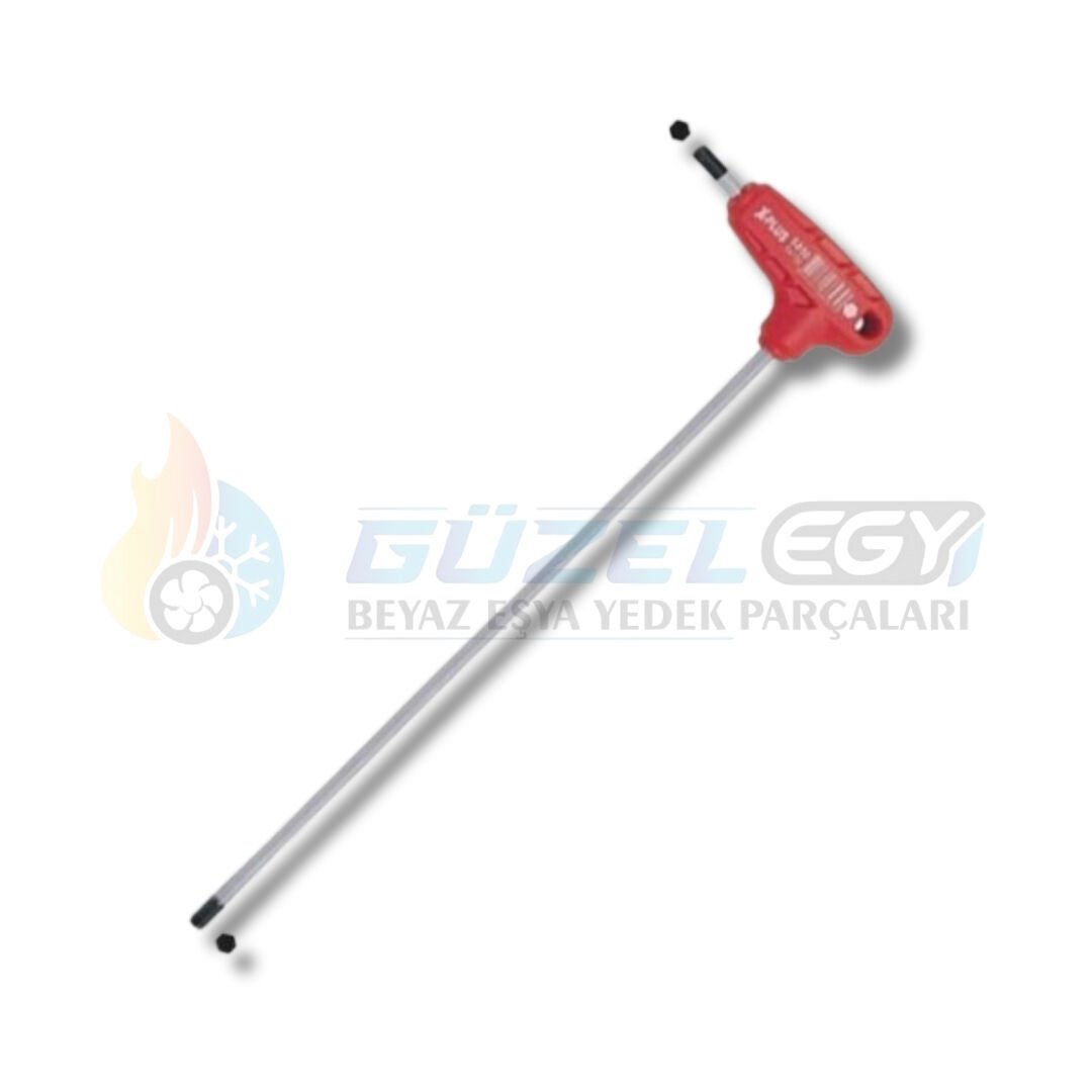 X Plus T Saplı Uzun Allen Anahtar 5x250 MM